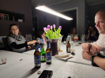 Blumenarrangement beim Antauen 2025